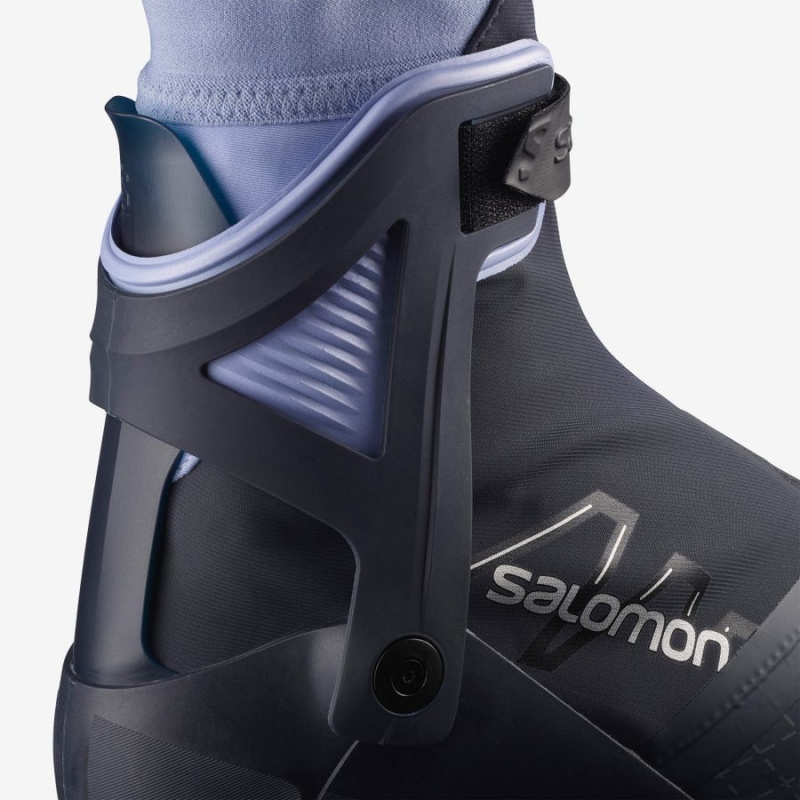 Women's Salomon RS10 VITANE PROLINK Ski Boots Navy / Blue | IN3569DFM