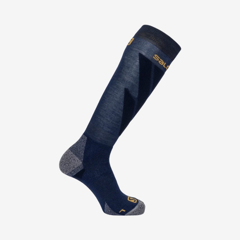 Women\'s Salomon S/ACCESS Socks Navy | IN3517DFM