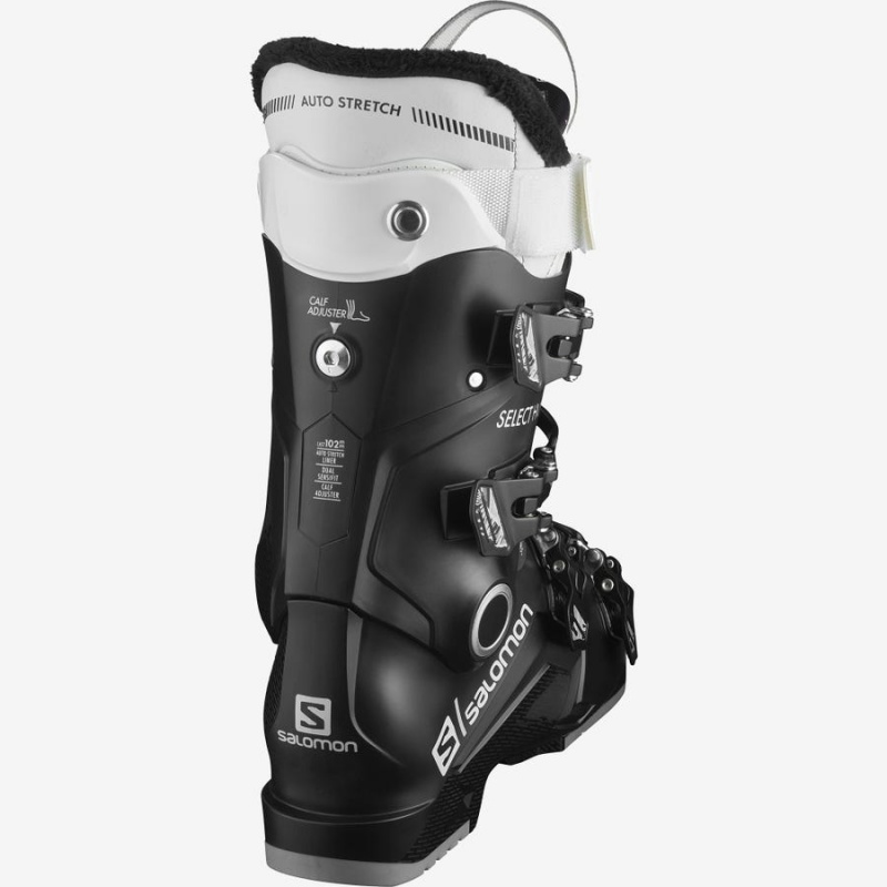 Women's Salomon SELECT HV 70 Ski Boots Black / White | IN3545ILH