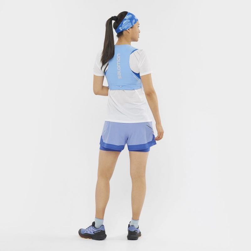 Women's Salomon SENSE PRO 5 Running Packs Blue | IN3333RVD