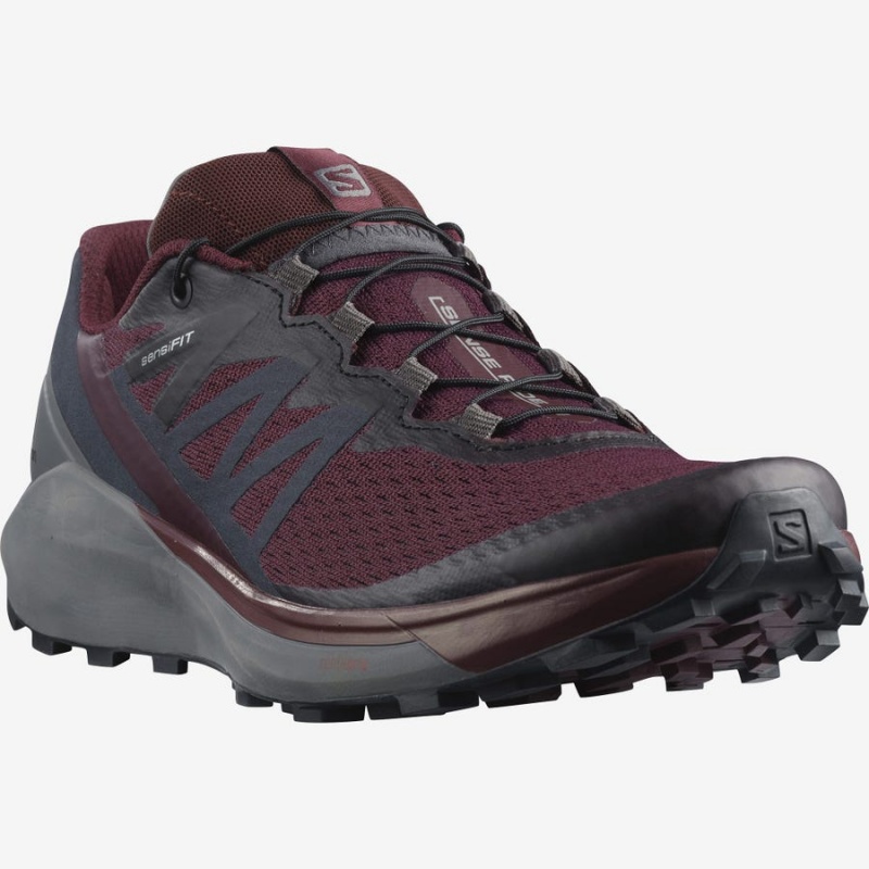 Women's Salomon SENSE RIDE 4 Trail Running Shoes Purple | IN2876FDN