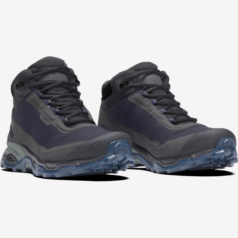 Women's Salomon SHELTER CSWP FOR CARHARTT WIP Sneakers Black / Grey | IN3002AHK