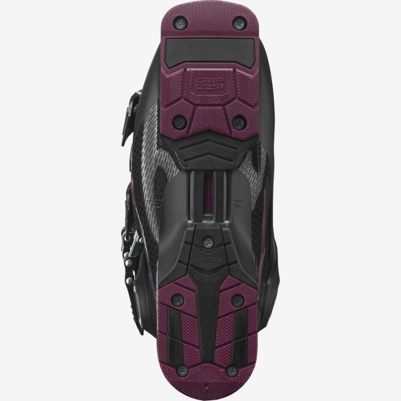 Women's Salomon S/MAX 120 Ski Boots Black | IN3560CTV