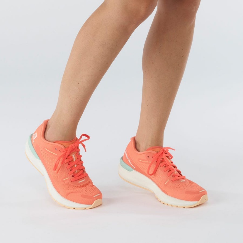 Women's Salomon SONIC 4 Balance Running Shoes Orange | IN2897JPQ