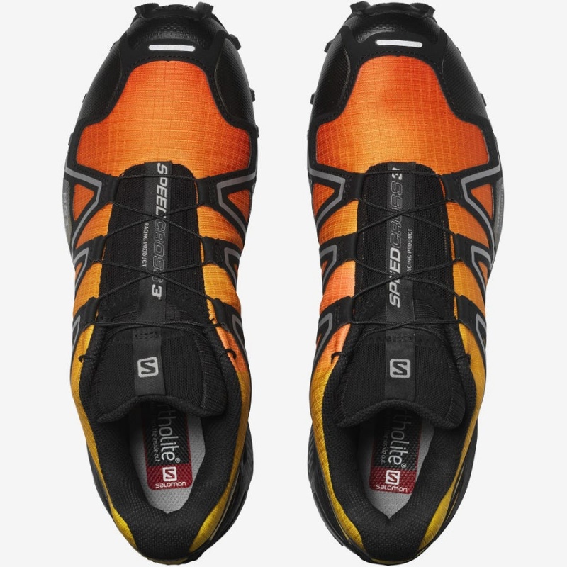 Women's Salomon SPEEDCROSS 3 GRADIENT Sneakers Orange | IN2954GSO