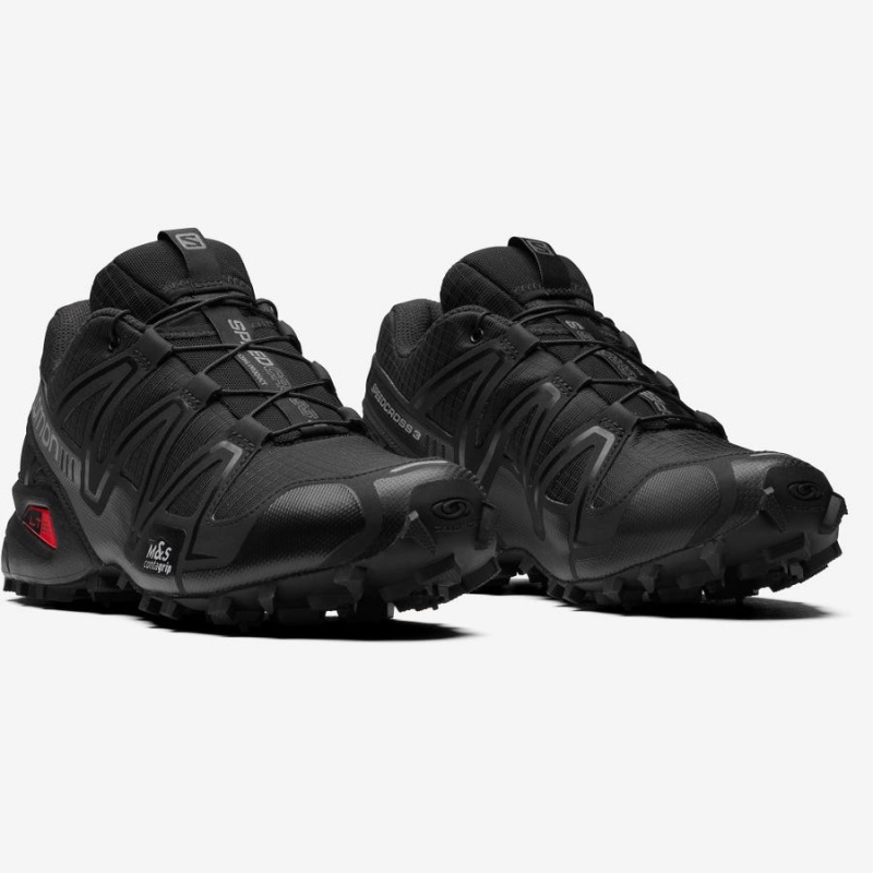 Women's Salomon SPEEDCROSS 3 Sneakers Black | IN2964NWY