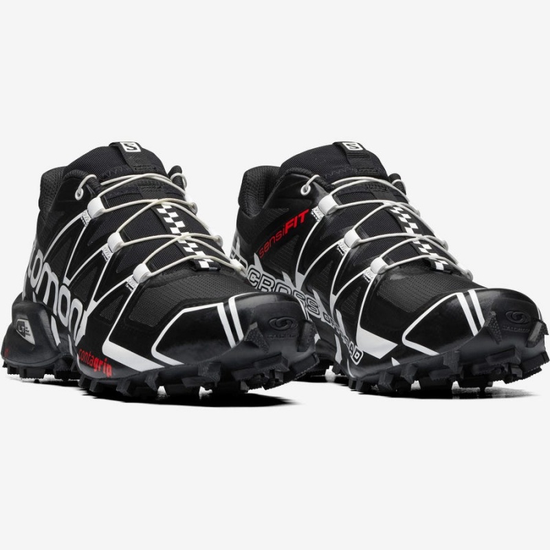 Women's Salomon SPEEDCROSS OFFROAD Sneakers Black | IN2950AHK