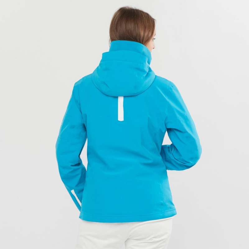 Women's Salomon SPEED INSULATED Jackets Blue | IN3184AHK