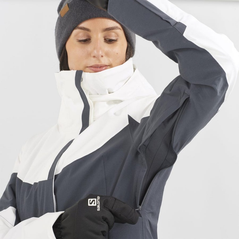 Women's Salomon SPEED INSULATED Jackets Black | IN3187DFM