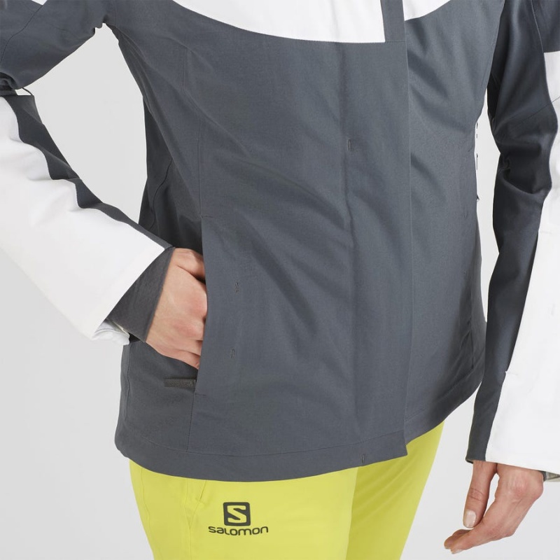 Women's Salomon SPEED INSULATED Jackets Black | IN3187DFM