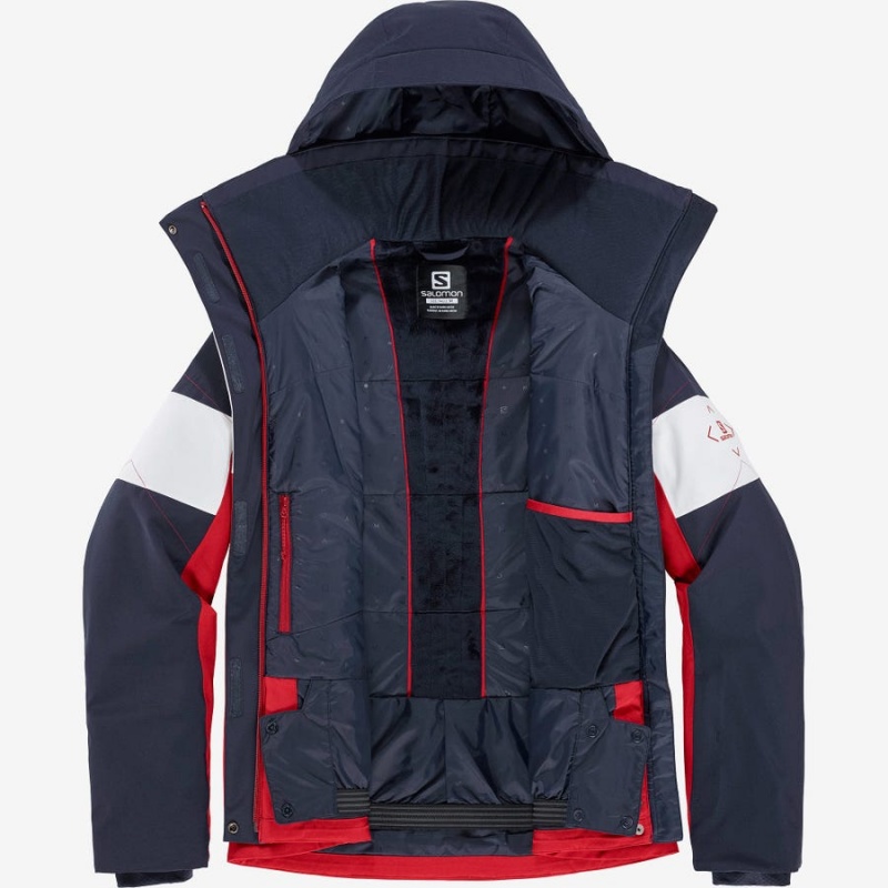 Women's Salomon SPEED INSULATED Jackets Red | IN3186SGL