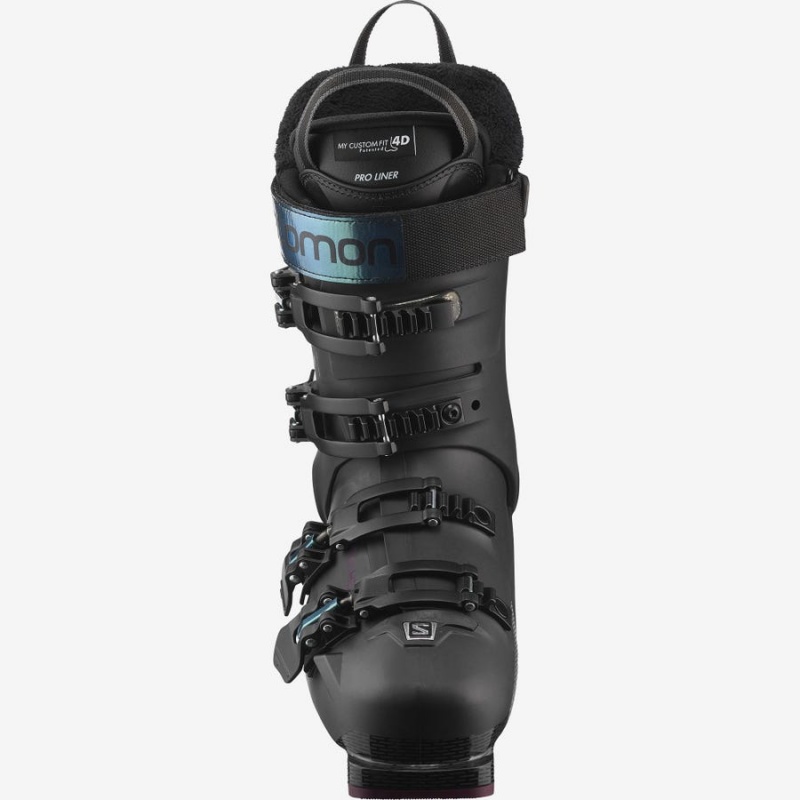 Women's Salomon S/PRO 100 Ski Boots Black | IN3557LIS