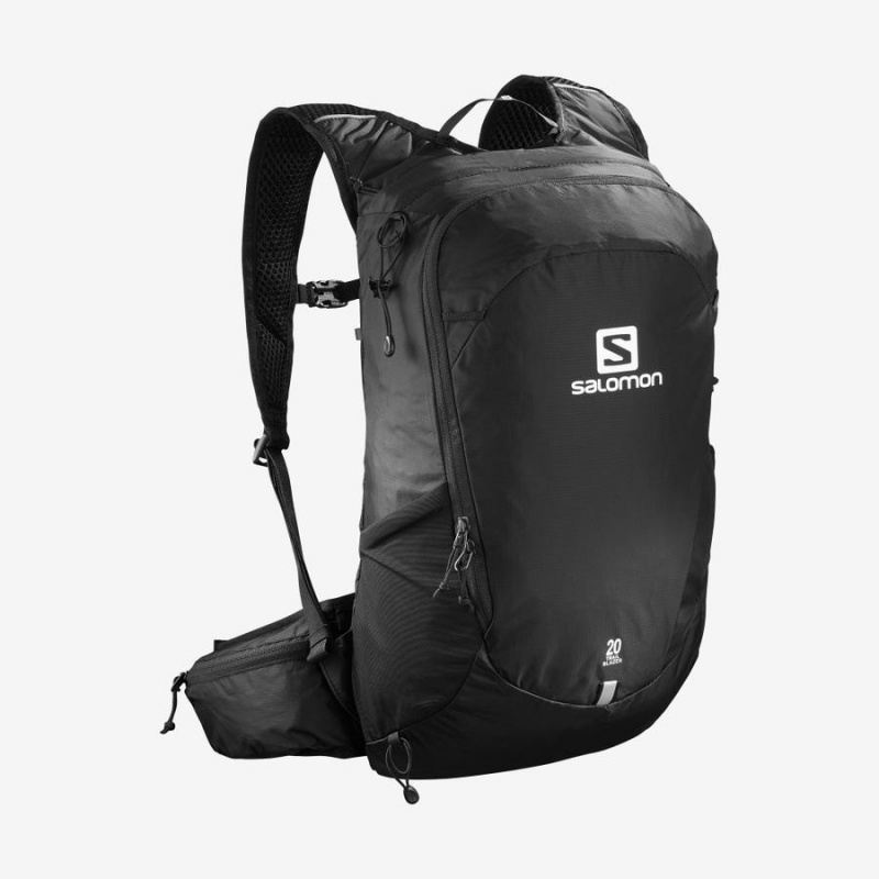 Women\'s Salomon TRAILBLAZER 20 Backpacks Black | IN3381MQZ