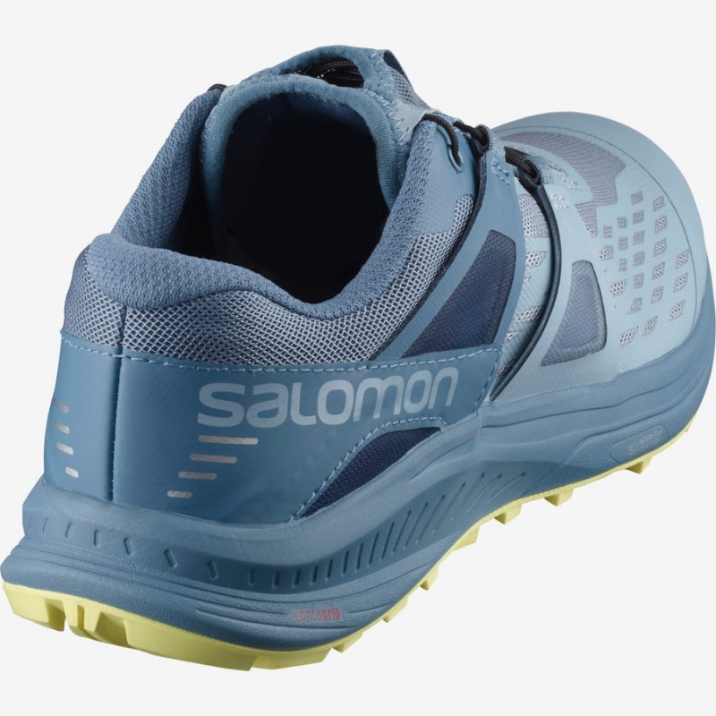 Women's Salomon ULTRA W /PRO Trail Running Shoes Blue | IN2852JPQ