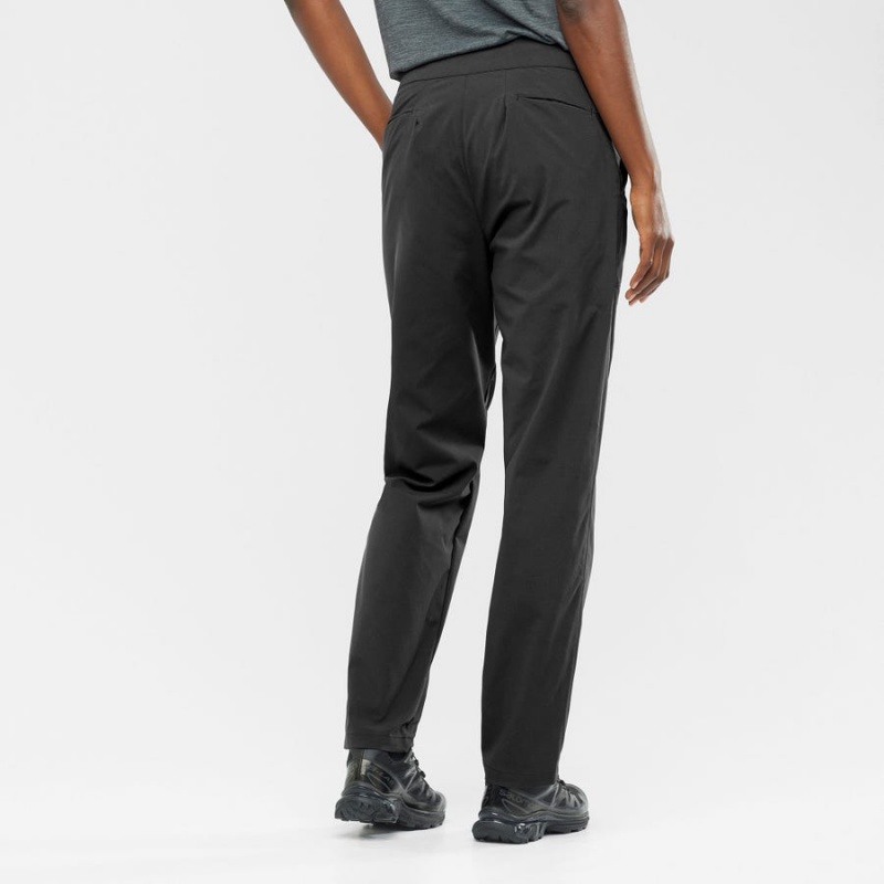 Women's Salomon WAYFARER CITY Pants Black | IN3244KOR