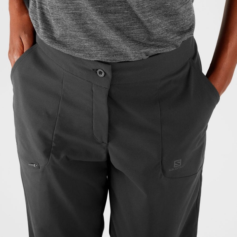 Women's Salomon WAYFARER CITY Pants Black | IN3244KOR