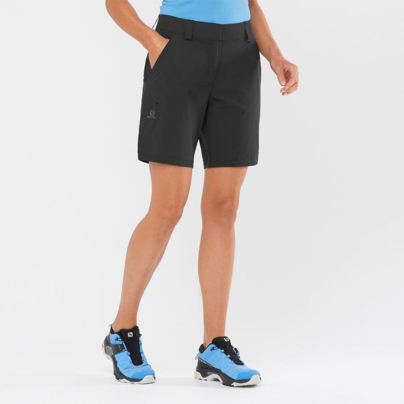 Women's Salomon WAYFARER Shorts Black | IN3264DFM