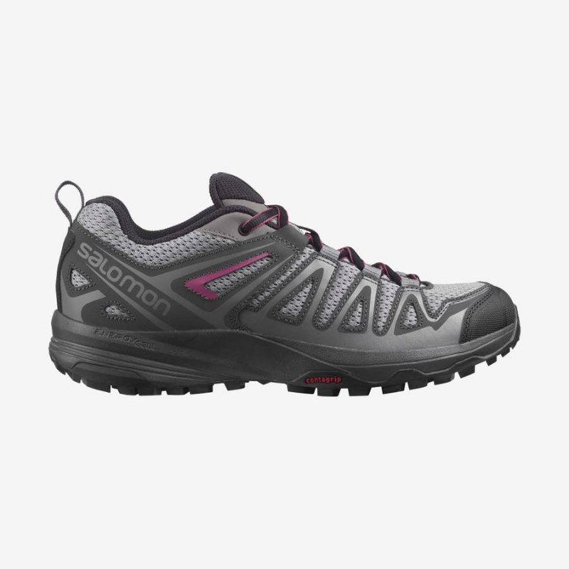 Women\'s Salomon WoX CREST Hiking Shoes Grey | IN2818OKI