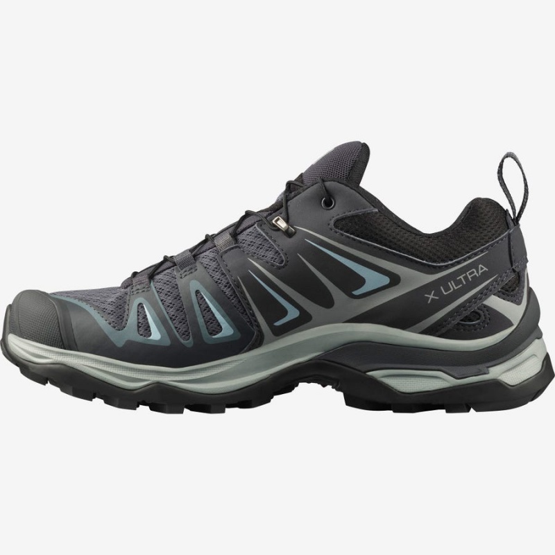 Women's Salomon WoX ULTRA 3 Hiking Shoes Black / Olive | IN2790FDN