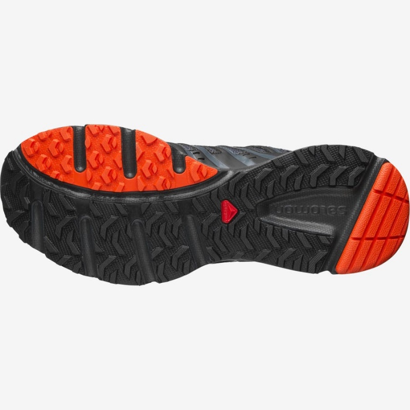 Women's Salomon X-MISSION 3 Sneakers Black / Red | IN2963BEX