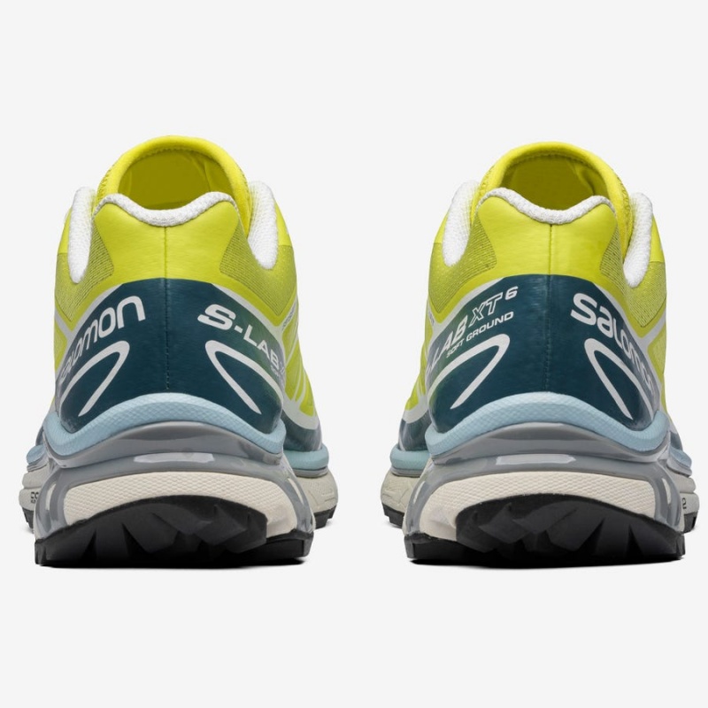 Women's Salomon XT-6 ADVANCED Sneakers Green | IN2931JPQ