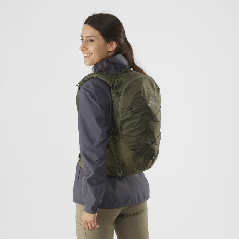 Women's Salomon XT 15 Backpacks Olive | IN3387YXF